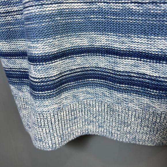 NWOT Lauren Ralph Lauren Blue Striped Sweater Tank Top Size 3x - Picture 2 of 7